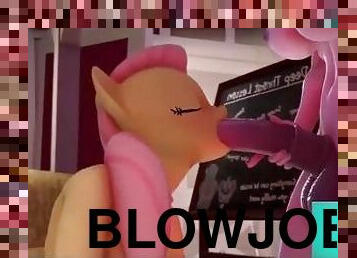 FLATTERSHY BLOWJOB MY LITTLE PONY UNCENSORED HENTAI