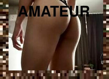 amateur, ados, décapage, lingerie, bout-a-bout, petite, fétiche, taquinerie