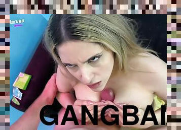 Gangbang Con Doble Vaginal A Presentadora Del Clima En El Set De Filmacion - Divinamaruuu