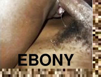Creamy Ebony Riding