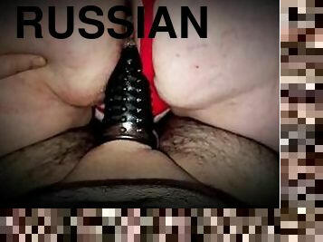 Russian sister gets fucked hard